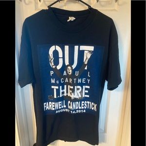 Rare Concert 2014 Paul McCartney farewell tour Candlestick SF large (L) shirt